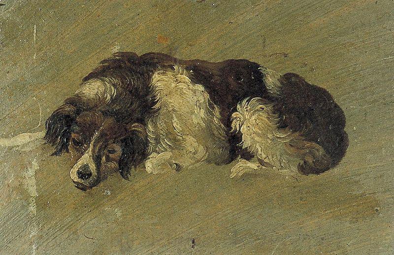 Theo van Doesburg Hond France oil painting art